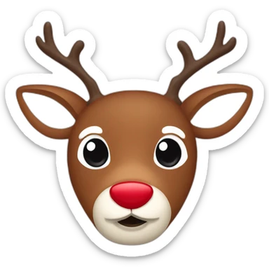 rudolph sticker