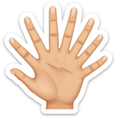 🤷‍♀️ but with a six on one hand and a seven on the other sticker