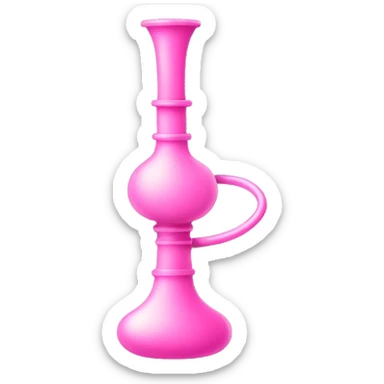 Pink hookah  sticker