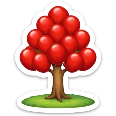 Una pradera con muchas setas y hadas sticker