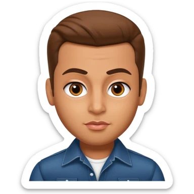 a pretty bratz that looks like Salman Khan sticker