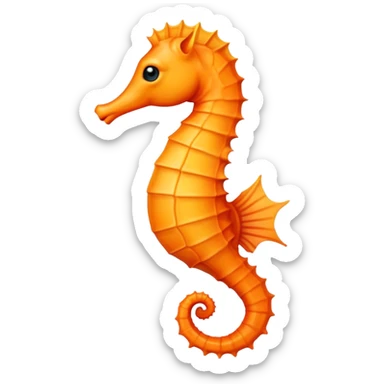 Морской конёк sticker