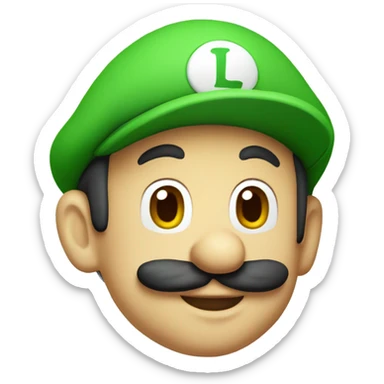 luigi sticker