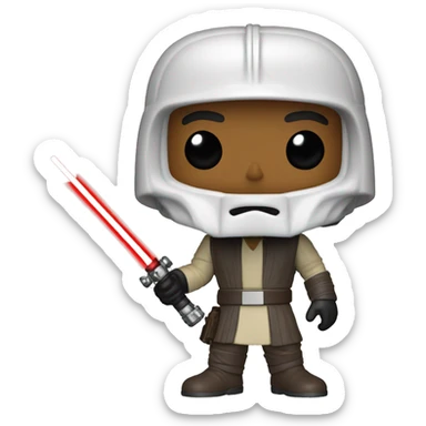 Star Wars funko pop sticker