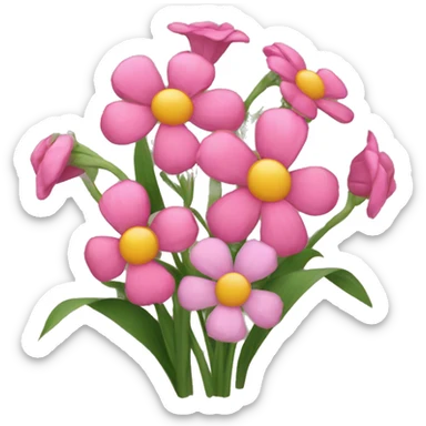 Flowers sticker