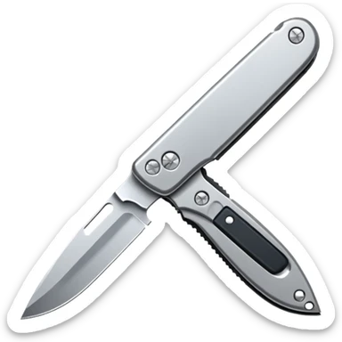
pocket knife sticker