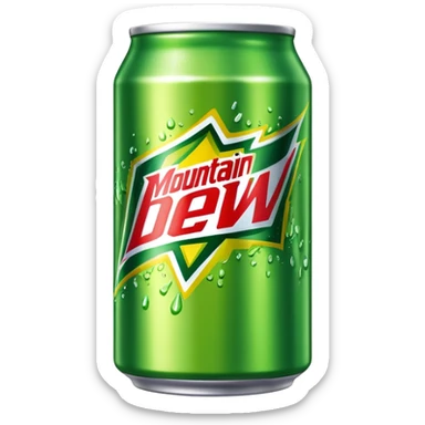Mountain Dew sticker