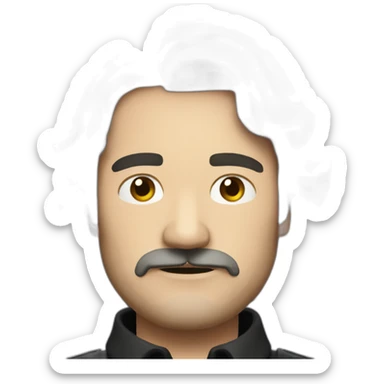 Clem Fandango from Toast of London sticker