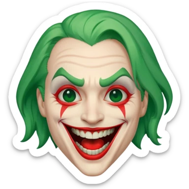 Joker’s hahaha  sticker