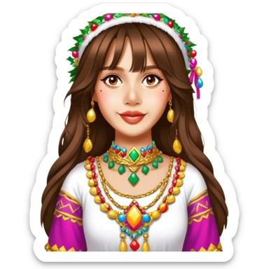 Colorful Parade Participant sticker