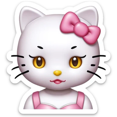 Hello kitty  sticker
