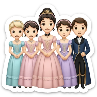 Bridgerton series emoji sticker