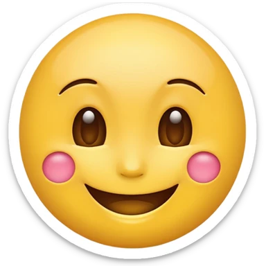 laughing face emoji sticker