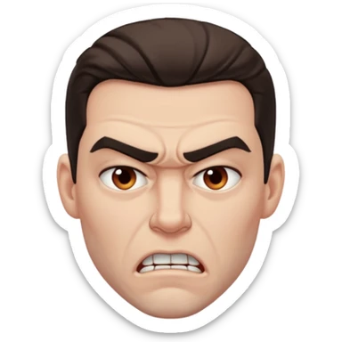 Jordan bardela qui est énervé  sticker