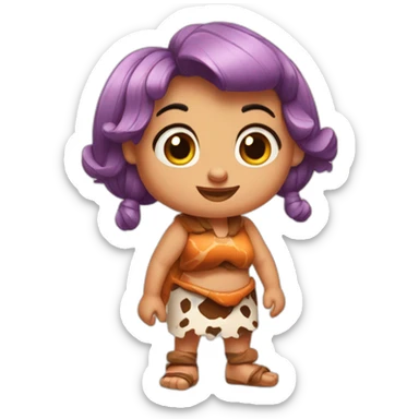 cute wilmaflintstone sticker