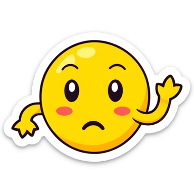 got me fucked up emoji  sticker