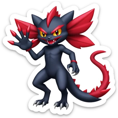  Weavile (Full body) sticker