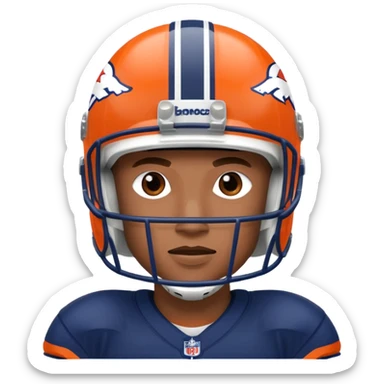 Denver broncos pat surtain sticker