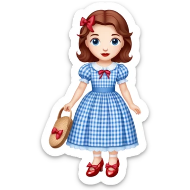 Dorothy from The Wizard of Oz sticker