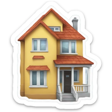 Real estate sign sticker