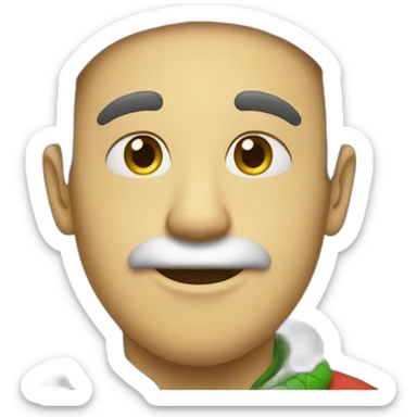 Xmas Krokodil  sticker