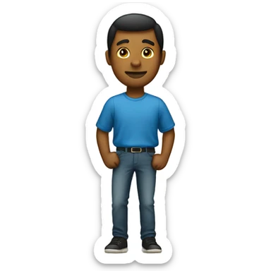 Homme avec un ballon a ses pieds  sticker