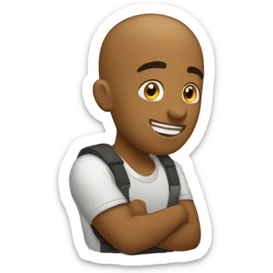 Mirada juzgando sticker