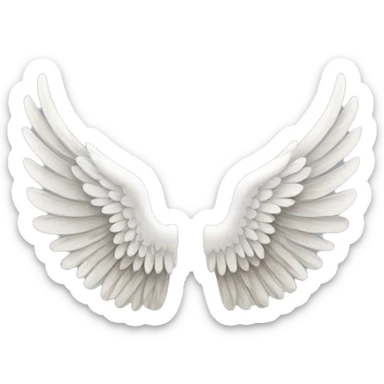 biblical angel wing sticker