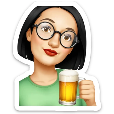 Cerveza Drinker sticker