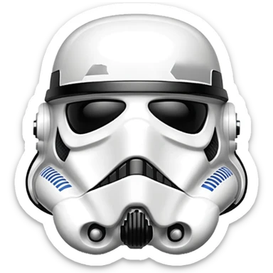 Stormtrooper Helmet  sticker
