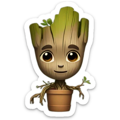 I am groot sticker