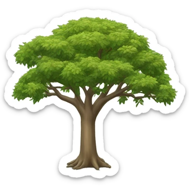 savannah tree sticker