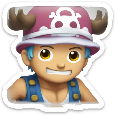 Tony Chopper from One Piece Anime  sticker