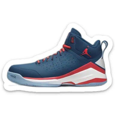 Jordan la paire de chaussures sticker