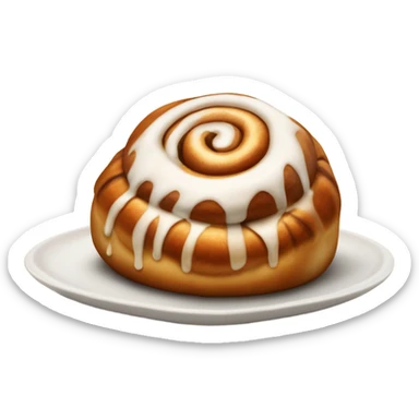 Cinnamon bun sticker