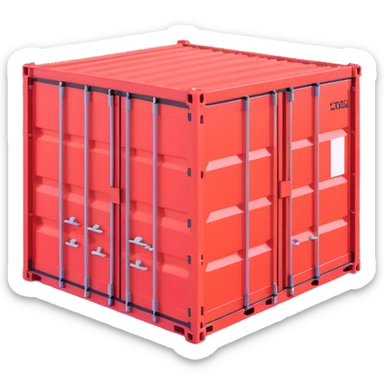 shipping container cargo sticker