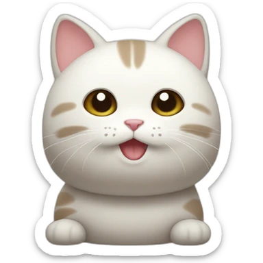 mochi cat sticker
