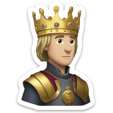 king baldwin IV in kingdomofheaven best pose sticker