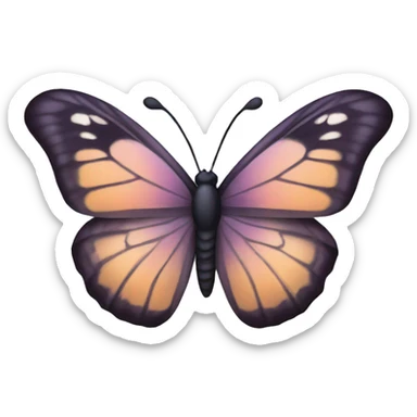 Butterfly sticker