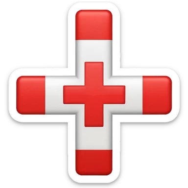 red cross animated sticker