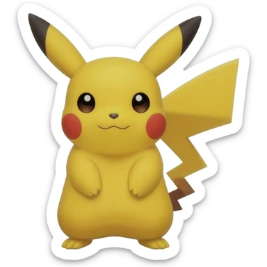 Pikachu sticker
