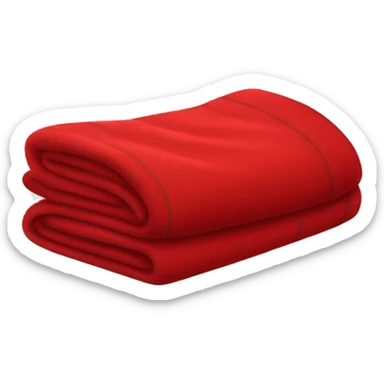 red blanket sticker