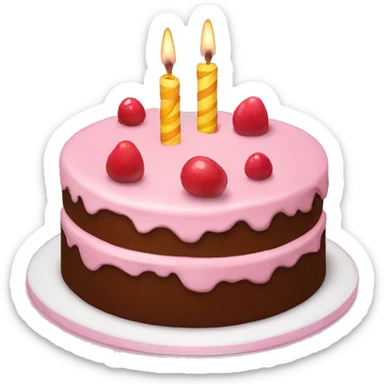 BIRTHDAYcake sticker