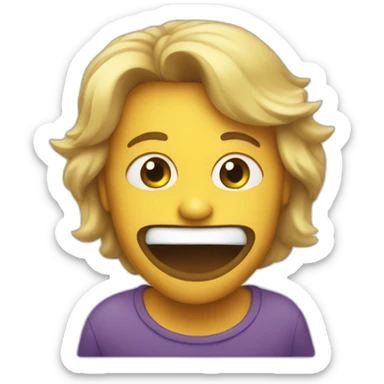 Shh I'm mewing sticker