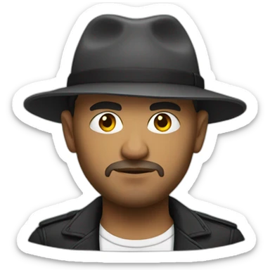 Tunisian gangster sticker