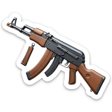  ak47 gun sticker
