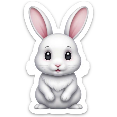 rabbit sticker