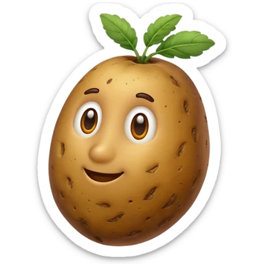 Potato sticker