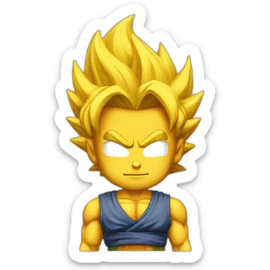 supersaiyan sticker