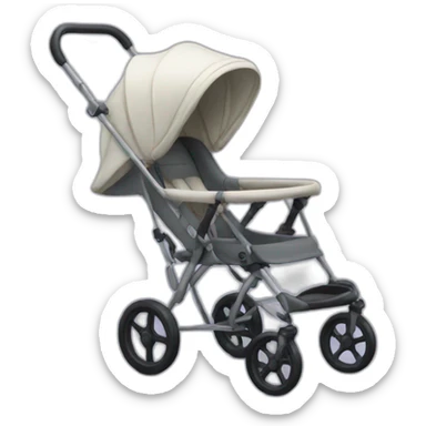 Poussette sticker